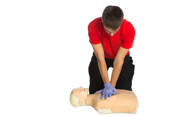 First aid training
