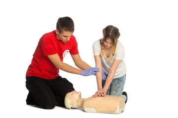 First aid training
