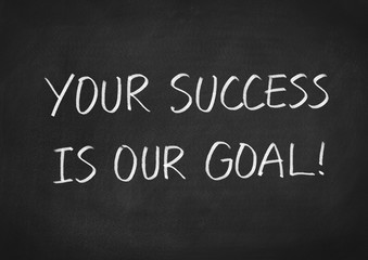 Obraz premium your success is our goal