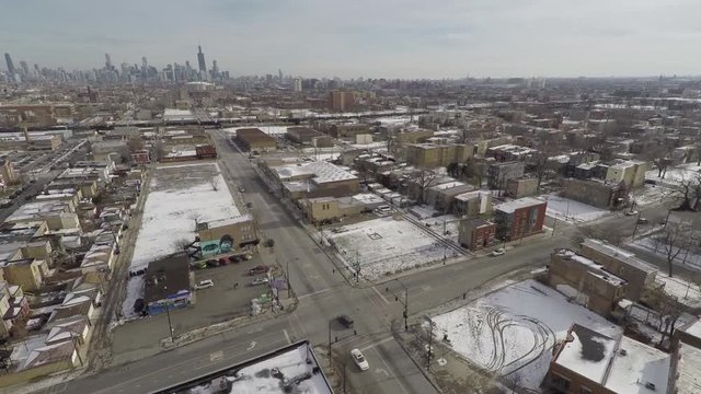 Chicago Skyline Winter Aerial 2.mov