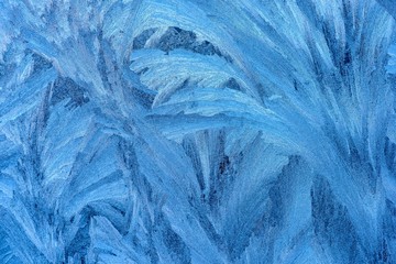 Blue ice texture