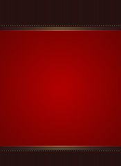 Luxurious card template, oriental style. Vector vip background, suitable for greeting card, certificate or poster. Golden and bright red color