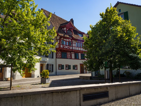 calles pintorescas de Stein am Rhein en Suiza, verano de 2016 OLYMPUS DIGITAL CAMERA
