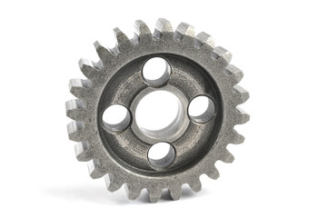 Gear on white