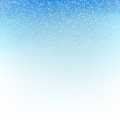 Fototapeta premium Christmas snowfall background. Vector illustration.