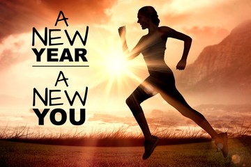 Composite image of new year new you