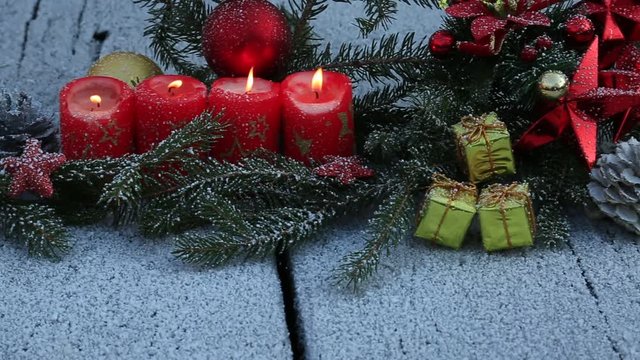 advent candles 4