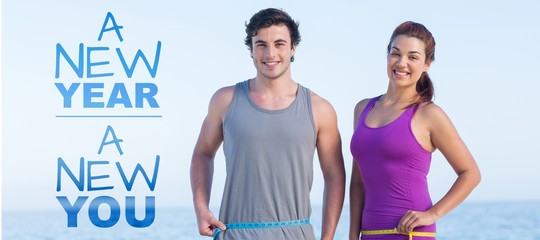 Composite image of new year new you