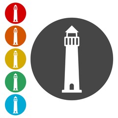 Lighthouse Icon Vector