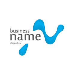 Letter N logo design