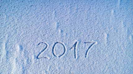 2017 written in snow #2