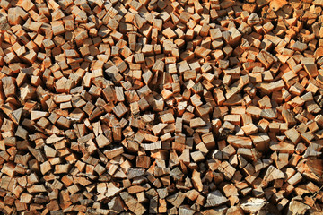 Holz - Heizen - Feuer - Scheite - Stapel