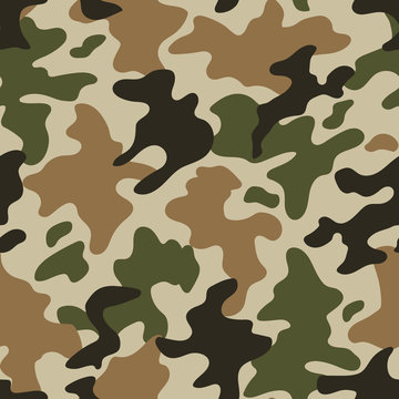 Modern Fashion Vector Trendy Camo Pattern