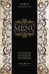 Menu cover