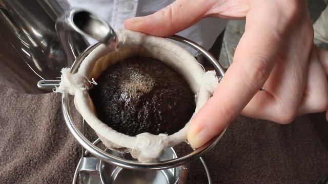 カフェ　ネルドリップコーヒー