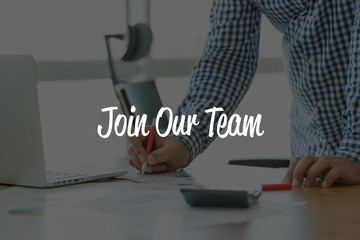 BUSINESS OFFICE WORKING COMMUNICATION JOIN OUR TEAM BUSINESSMAN