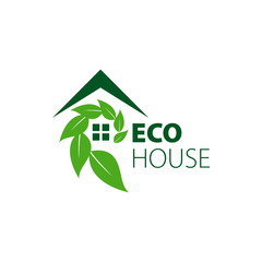 eco house logo