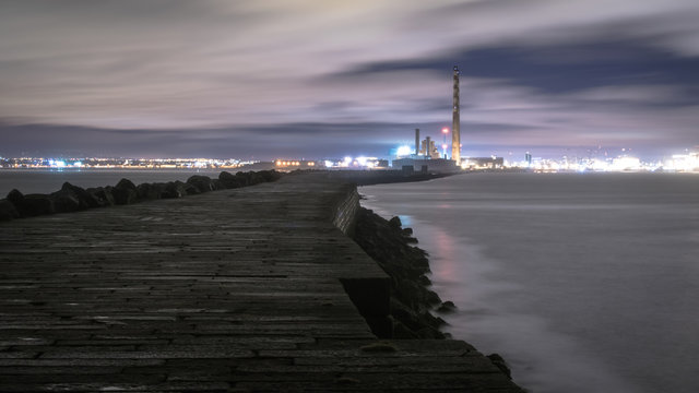 Poolbeg lightower, Dublin Bay 1