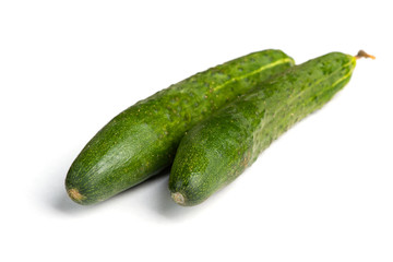 Fresh long cucumbers