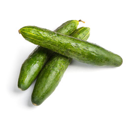Fresh long cucumbers