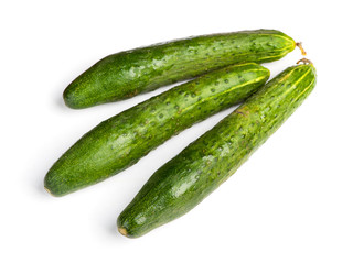 Fresh long cucumbers