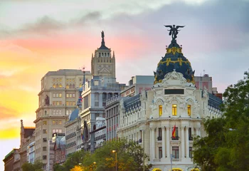Photo sur Aluminium Madrid Monuments de Madrid, Espagne
