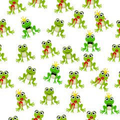 Fototapeta premium frog prince or princess