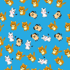 Fototapeta premium illustration of a Cute Bear