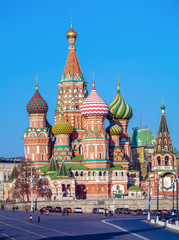 Fototapeta na wymiar Saint Basil's Cathedral in the Red Square, Moscow, Russia