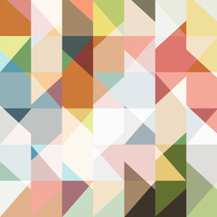 Abstract geometric seamless pattern