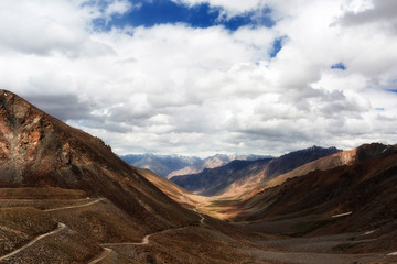Natural landscape in Leh Ladakh