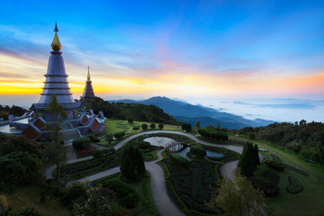 The Great Holy Relics Pagoda Nabhapolbhumisiri, Chiang mai, Thailand