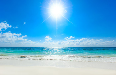 tropical beach in Maldives