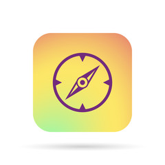 Obraz premium compass icon