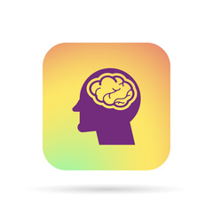 head with brain icon