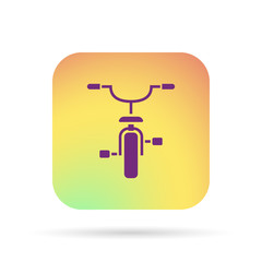 icon bicycle front