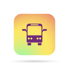 Fototapeta premium icon bus