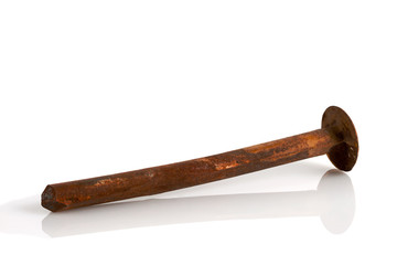 old rusty nail