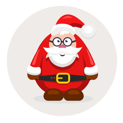 new year characters and Christmas adult dwarf