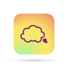 message icon outline