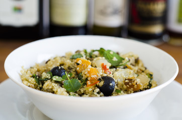 Quinoa, Roasted Butternut & Watercress Salad