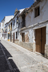 Fototapeta na wymiar White houses in Ronda, Spain