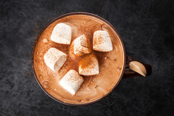 Cup of hot chocolate