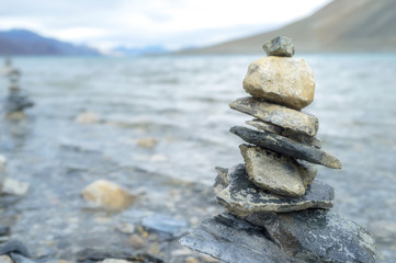 Stacked stones