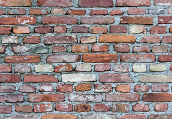 Fototapeta premium Ziegelwand alt Hintergrund