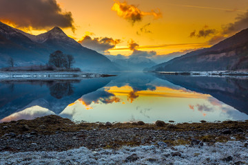 Waiting for the sunset Kinclochleven Loch Leven 