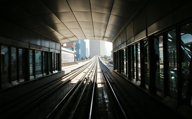 subway tracks