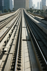 Fototapeta premium subway tracks