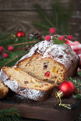 Stollen - traditional Christmas cake