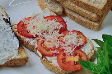 tomato sandwich 